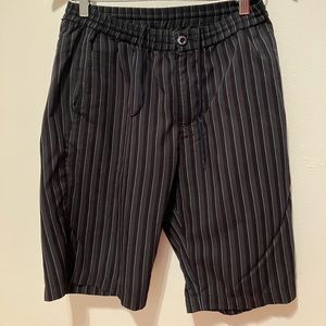Stussy pinstripe navy Bryan shorts